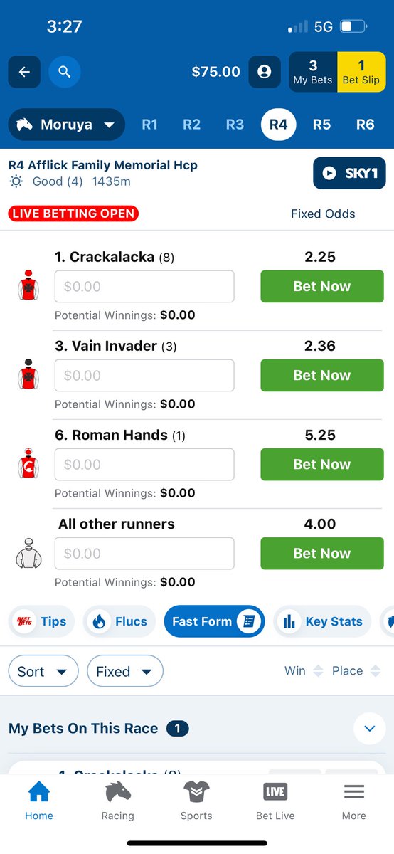 JustinLumo's tweet photo. And again vain invader  @sportsbetcomau  sort your shit out scratched 1-2 mins before the race. https://t.co/uJo3zfd8Tw