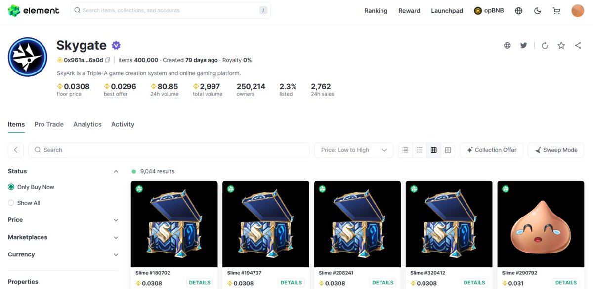 Greetings, gamers! 🎮

Let’s shine the Web3 game spotlight on <a href="/SkyarkS/">SkyArk Universe</a>!

🌟 SkyArk Chronicles: A Triple-A fantasy JRPG Game with Interoperable NFTs.

🔗 More Details:

Trilogy of Web3 games: (1) House of Heroes, (2) Legends Arise, and (3) RE: SkyArkVerse.

These three titles will