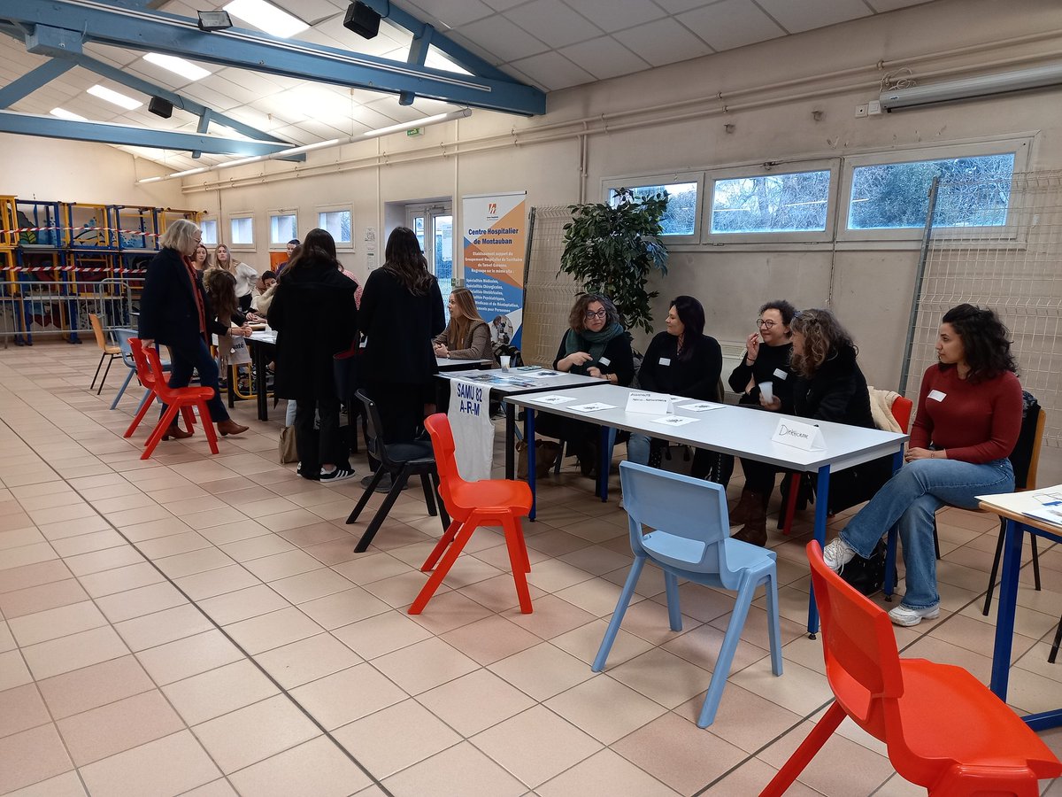 LyceeBourdelle's tweet photo. Forum des métiers de la santé et du social @LyceeBourdelle pour les élèves de #ST2S, #ASSP, #SP3S &amp; #cordeesdelareussite.  Informer nos élèves pour une orientation réussie. @LeNormandCyril1 @actoulouse . 👏 et 🙏 aux enseignantes pour l'organisation. @DSDEN82 https://t.co/n2AvGietCX