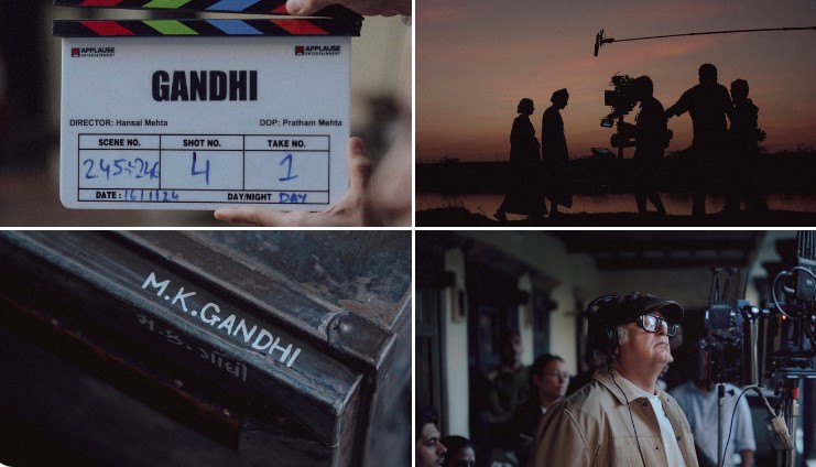 Gandhi Film in the Making
#Gandhi Lights, Camera , Action 🎥​  @‌ApplauseSocial  
@nairsameer @‌SegalDeepak
@sidkhaitan @mehtahansal @pratikg80
@Ram_Guha @ofnosurnamefame
#KaranVyas @yashna24 #FelixvonStumm
@prathamdop @CastingChhabra #PiaBenegal
@ShashankTere #MandarKulkarni