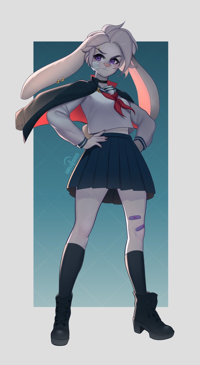 Lovely little bun for @ROXY_Hyena ^^💜