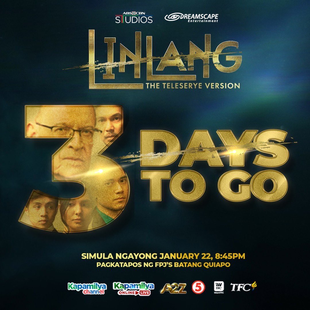 jojosaguin's tweet photo. Makikilala niyo na ang mga magpapataas ng stress ninyo! 

3 DAYS TO GO! ❤️‍🔥

#LinlangTheTeleseryeVersion hatid sa atin ng ABS-CBN Studios mula sa produksyon ng Dreamscape Entertainment, mula sa direksyon nina FM Reyes at Jojo Saguin, simula ngayong Lunes — January 22 https://t.co/YTjnfdQgbe