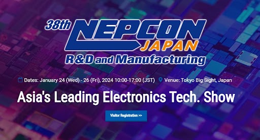 efycon's tweet image. NEPCON JAPAN opens soon! Asia&apos;s leading exhibition for Electronics R&amp;amp;D, Manufacturing, and Packaging. Explore cutting-edge tech with 1,650* exhibitors and 85,000 global visitors. Register FREE as a visitor now! (*including concurrent shows.)

 #NEPCONJAPAN2024 #GlobalTechHub