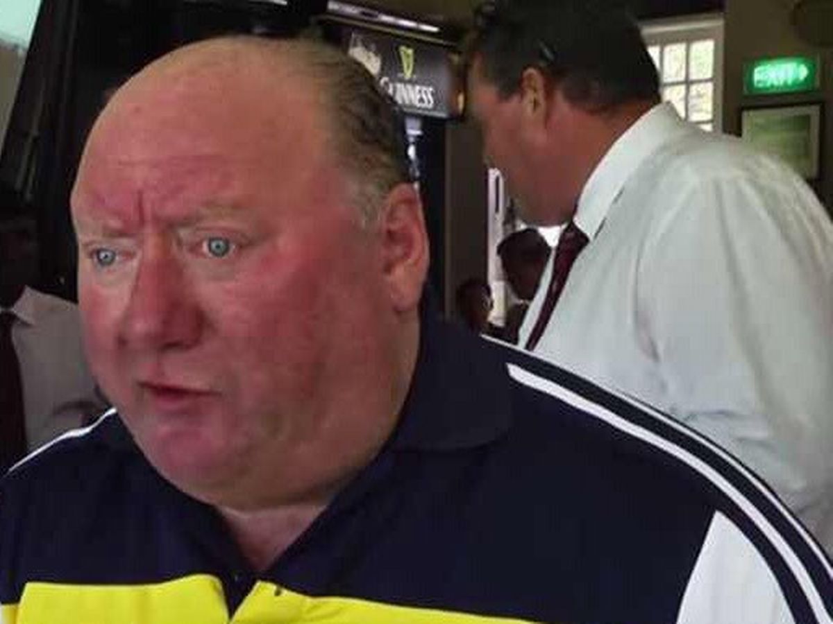 It's alright, in the UK this man is rather rudely known as Alan Brazil