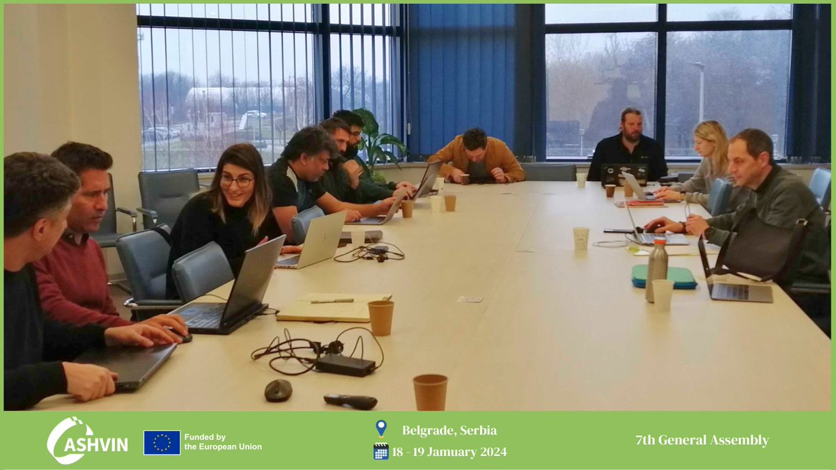 AshvinH2020's tweet image. 💫The day starts with the technical board meeting!

The #ASHVINTeam is discussing strategic actions for the final project months. 

Read an overview of the project's progress over the past three years👇
ashvin.eu/2023/11/09/tak…

#SmartBuilding @Mainflux