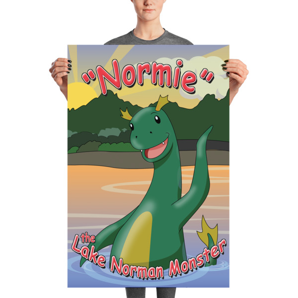 Have you seen "Normie" the Lake Norman Monster?  “Normie” the Lake Norman Monster 24×36 Poster is.gd/28jcTK