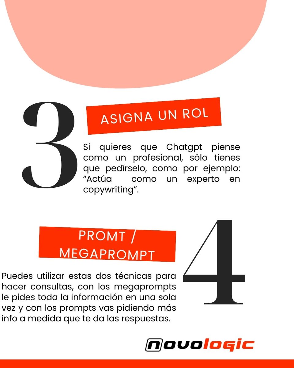 Novologic_es's tweet photo. 🚀 Domina ChatGPT con 4 trucos esenciales! Transforma tu experiencia y mejora tus resultados. 💡🤖

¿Tienes más trucos o cuál te gustó más? Comenta y comparte tus ideas. 💬👇

🔗 https://t.co/DC3gXUM46n 

#IA #InnovacionDigital #MarketingDigital #ChatGPT #Trucos https://t.co/wEU3mZcLgj
