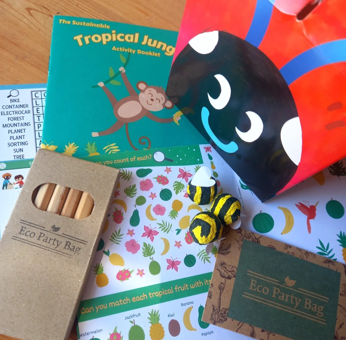 Thank you ecopartybag.co.uk for choosing to stock our recycled children’s activity books on your earth-saving website Eco Party Bag. Purchases such as these help us cover the costs of running our environmental projects. It’s inspiring and reassuring to see your success 💚🌏