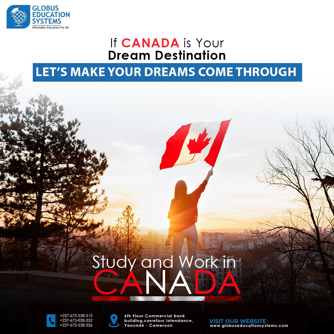 Your dreams of studying abroad is our cup of tea. Let's sip it together!!!
#StudyAbroad #WorkAbroad #StudyinCanada #WorkinCanada #GlobusEduSystems