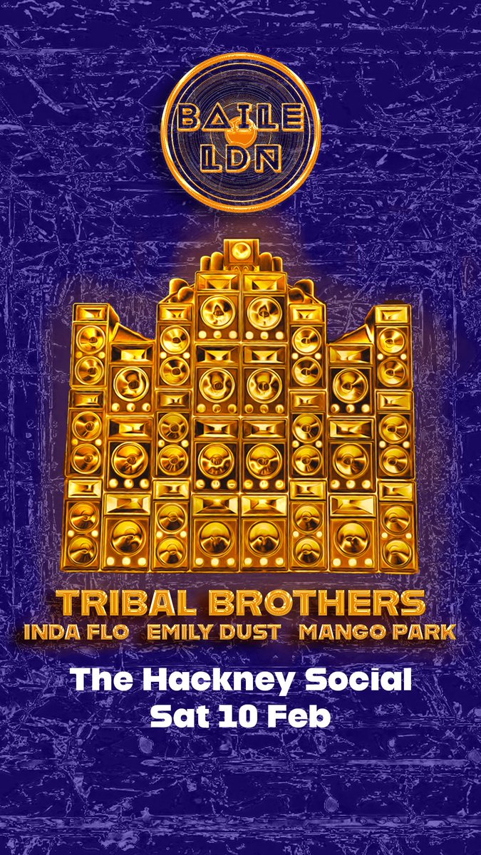 Baile = dance.

People always love the energy between dancers and DJs at our nights.

Come experience it for yourself! Next on is 10th Feb with an outrageous lineup 

<a href="/Tribal_Brothers/">TribalBrothersUK</a> (<a href="/LRGROOVE/">Groove</a> x <a href="/razzlerman/">Razzler man</a>)
Inda Flo
Myself and <a href="/DJMangoPark/">Mango Park</a>

£7 tix here ra.co/events/1842462