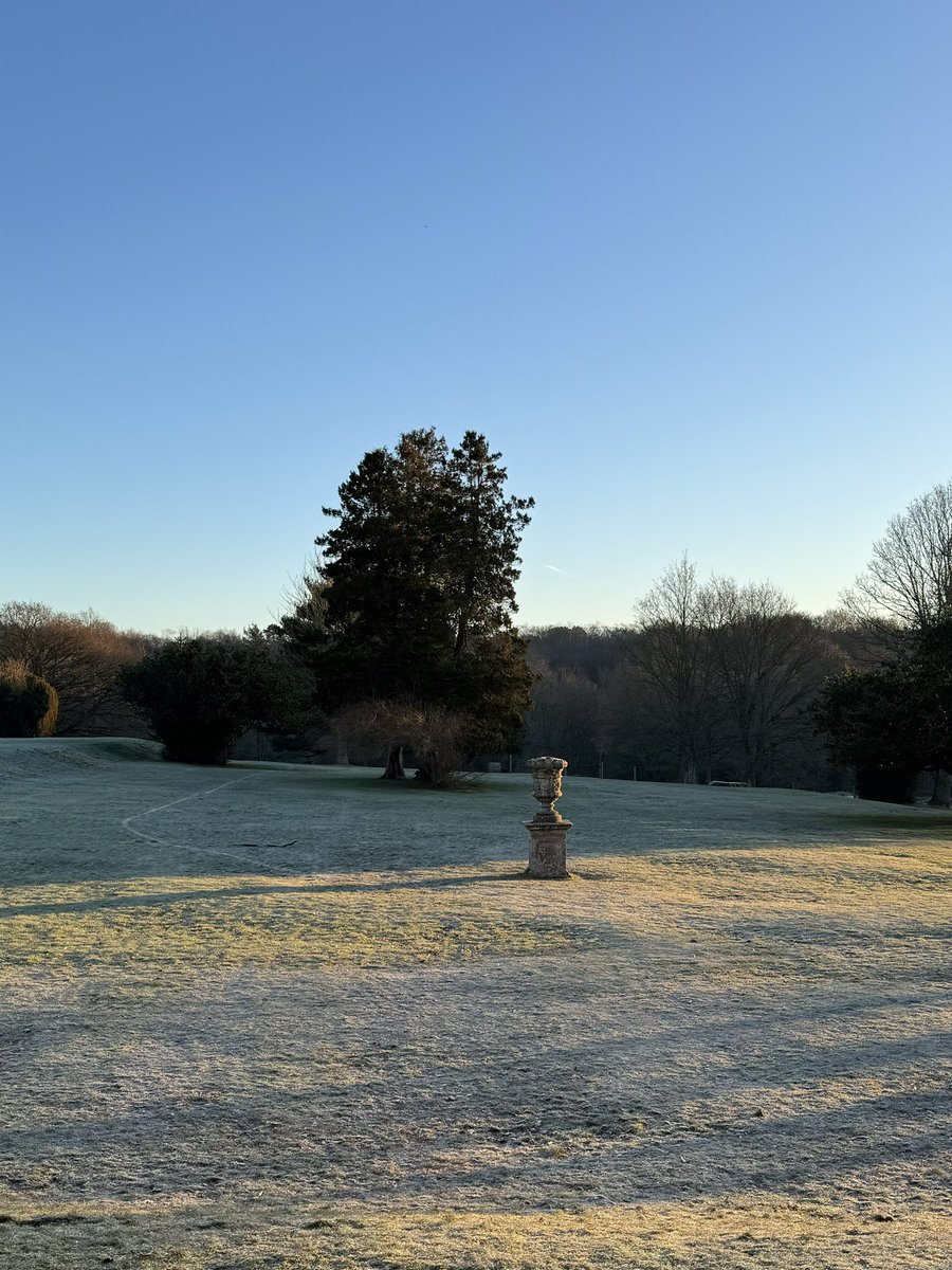 I know I have posted similar pictures before, but nearly eight years on, I still have to pinch myself about the views from my office. On days like this, with the winter sun streaming in, I feel so privileged @StGabrielsNews @StGabsJuniors #inspire #belong #appreciate