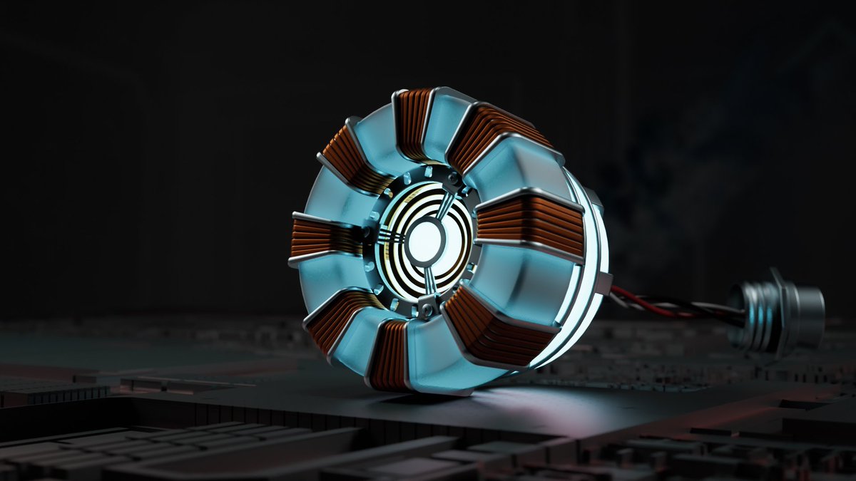 rohanrajsingh's tweet photo. Arc reactor 
#3d #realism #3dmodeling #blenderrender #octane #blederoctane https://t.co/5tVCUiMnAe