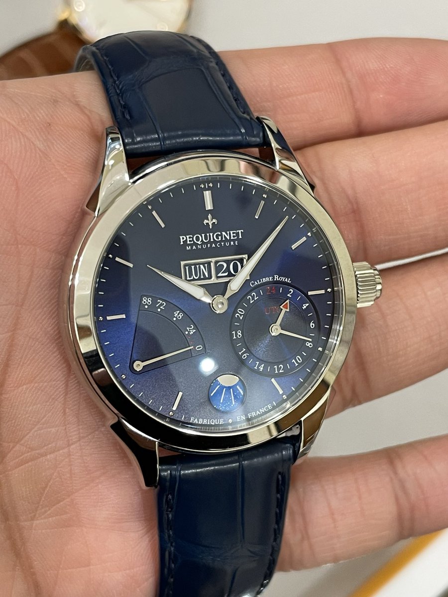 My watch dealer just put me on to some independent watch maker in France. I'll be looking closely at this, but they look really nice tho.