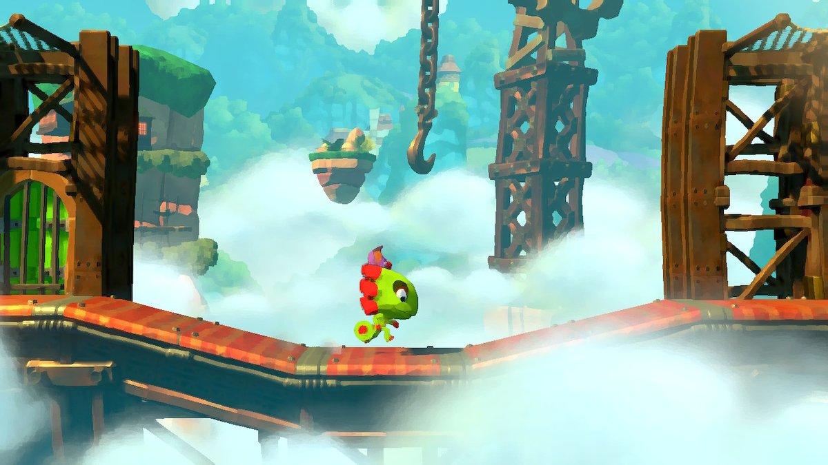 JustGreenOne's tweet photo. #YookaLaylee #ImpossibleLair #NintendoSwitch https://t.co/QG6yGWW3Hh