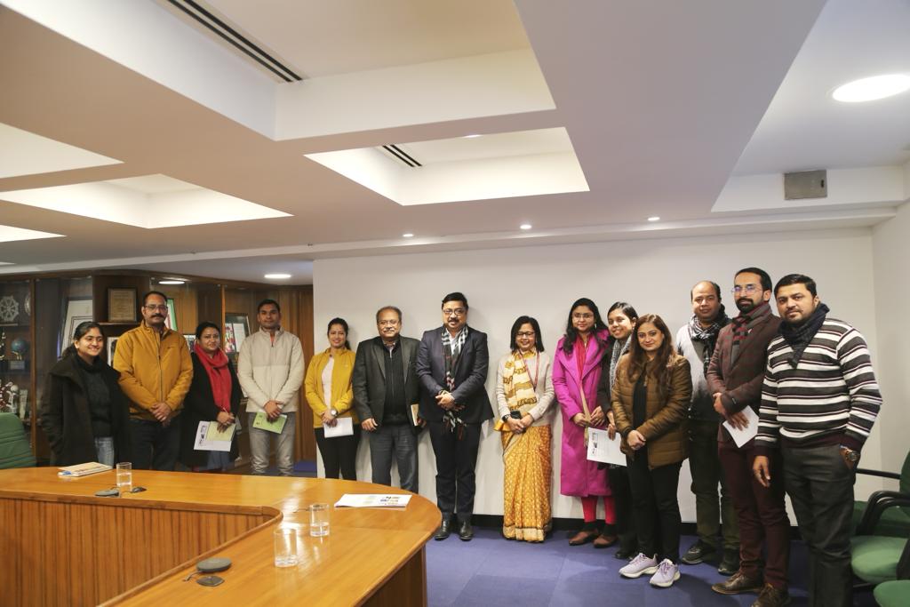 A team of 8 members from MoEFCC, led by Ms. Nameeta Prasad (Joint Secretary, MoEFCC), visited our TERI EIACP Center on 18th Jan,2024.#MissionLife #moefcc #planet #climate #environmental