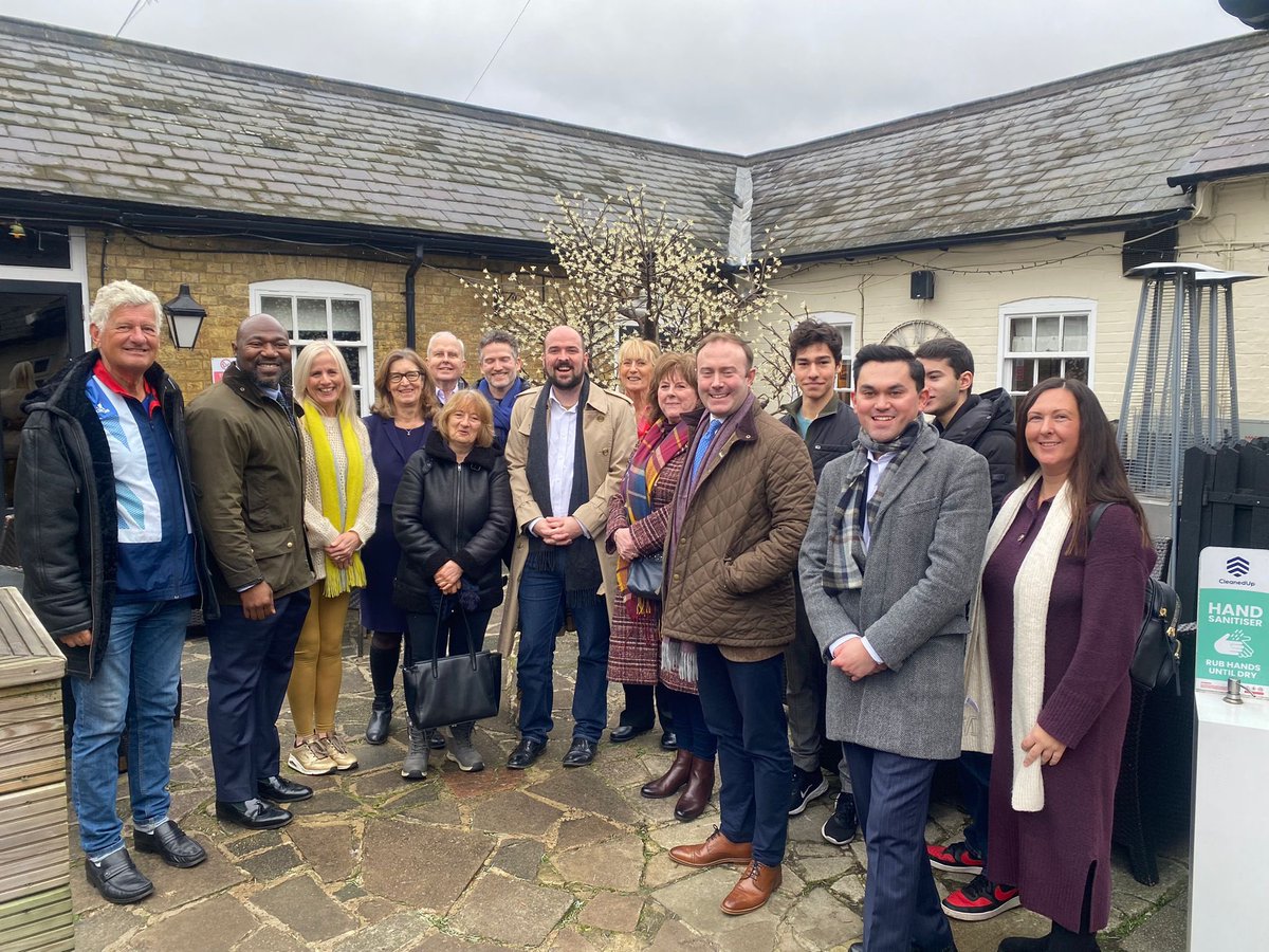 Our thanks to @RicHolden for visiting #MidBedfordshire recently, to meet with some of our local members and supporters as we prepare for Police & Crime Commissioner elections and #GE2024