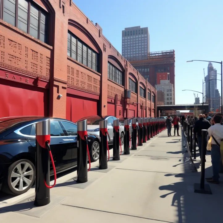 automarketplc's tweet photo. Tesla will charge congestion fees to combat surge in TLC-plated vehicles using its NYC Superchargers. We predict Revel will shut down rideshare business to increase its charger availability to public #nyctaxi #ubernyc #tlcplates
π in bio https://t.co/Ujt0qTxIEp