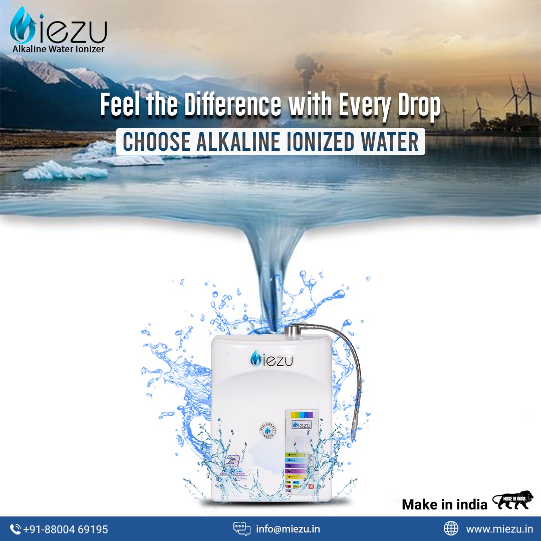 Sip towards a healthier life with MIEZU Alkaline Water Ionizer. Pure, hydrating, and revitalizing.

Call us: 8800469195
Visit us: miezu.in

#DrinkHealthy #AlkalineWater #StayHydrated #WaterIonizer #PureWater #HealthEssentials #HealthFirst #AlkalineWater