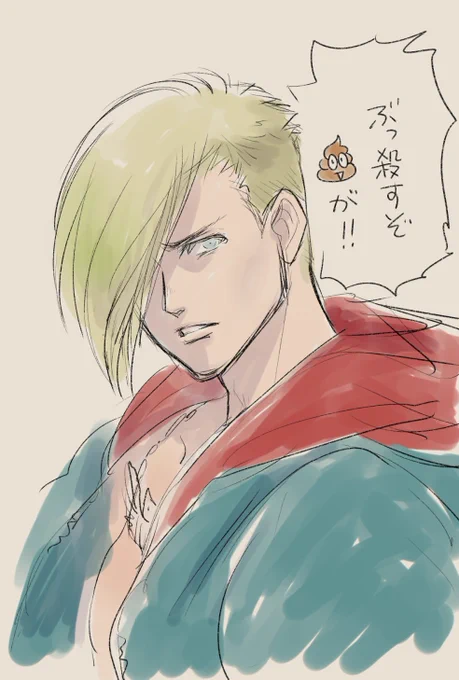 とりあえず6エドくんdoodle #StreetFighter #格ゲーキャラ描こうぜ