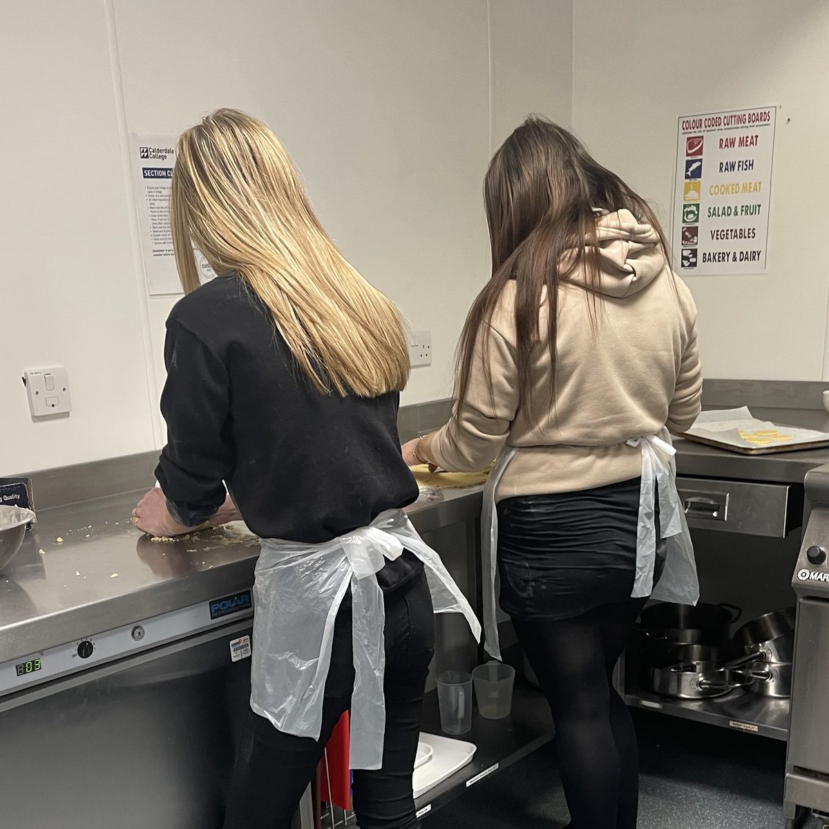 Key Stage 4 pupils had a great visit to the catering department at Calderdale College yesterday. ⁦@ImpactMAT⁩