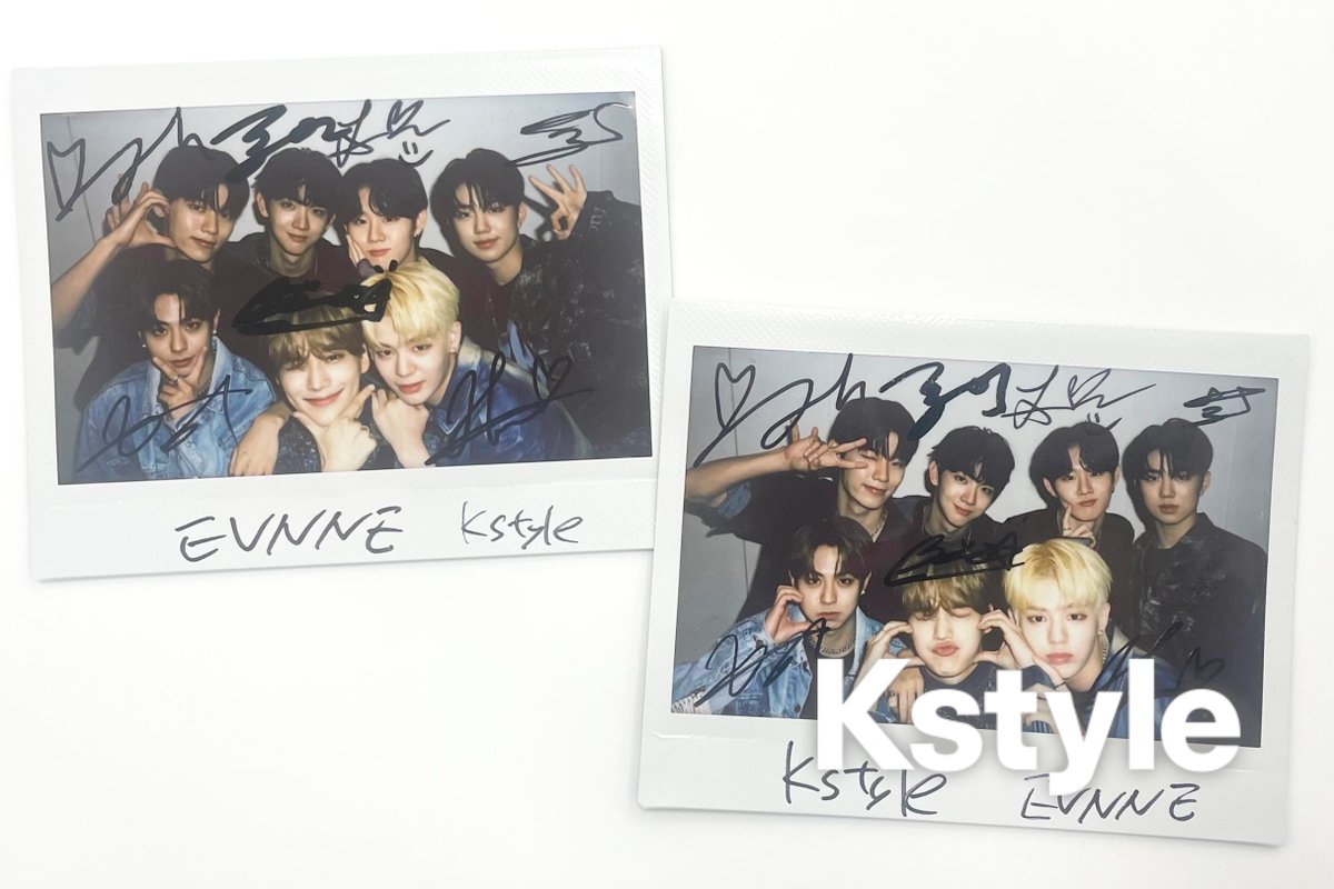 【プレゼント】
#EVNNE 直筆サイン入りポラを2名様に！

応募は▼
・<a href="/Kstyle_news/">Kstyle</a>をフォロー＆この投稿をRT
・1/22（月）AM11:00〆切

来日インタビューも公開中！
news.kstyle.com/article.ksn?ar…

#イブン #이븐