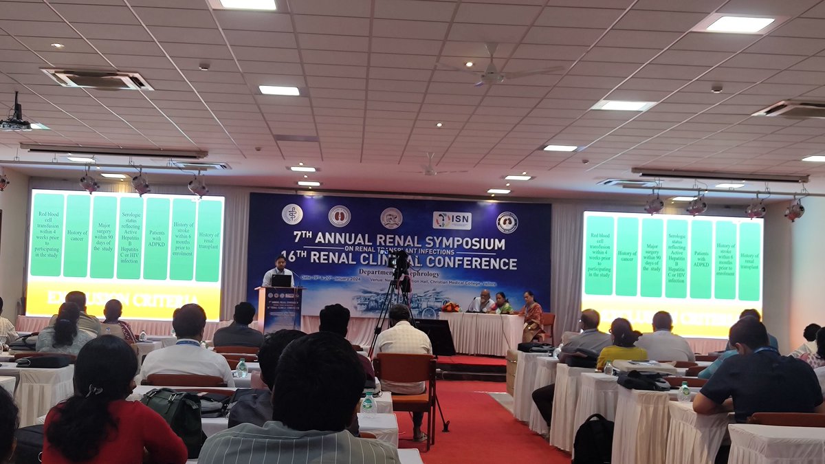 jjeapen's tweet photo. 7th Annual Renal Symposium at @OffCMCVellore #Nephrology on Renal Transplant Infections. https://t.co/PbNOg6NEwu