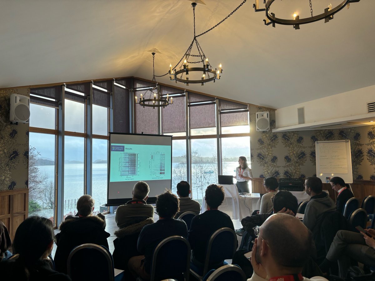 CavLab Phd student Hilde Metzger revisits Lauterborn's 'Subharmonic route to acoustic chaos' at AFPAC 2024, on the banks of Loch Lomond.
Great presentation, Hilde (and the backdrop's not too shoddy, either😊)