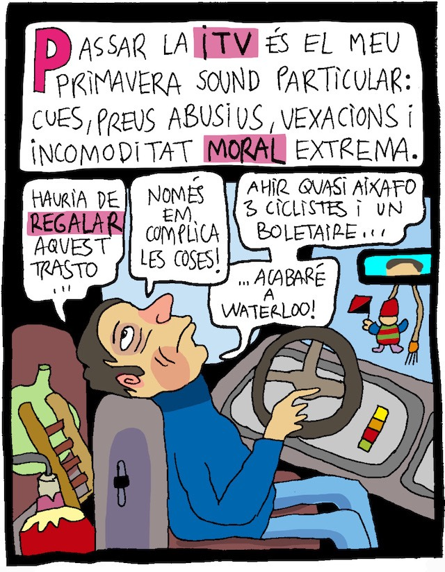 Per què en diuen ITV quan ho passes ITMALAMENT?
La tira d'avui al #CultiraDelNo
nativa.cat/2024/01/esta-b…