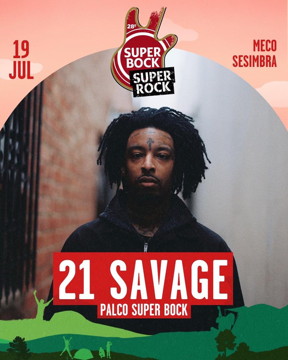 21 Savage estreia-se em solo português no Super Bock Super Rock a 19 de Julho