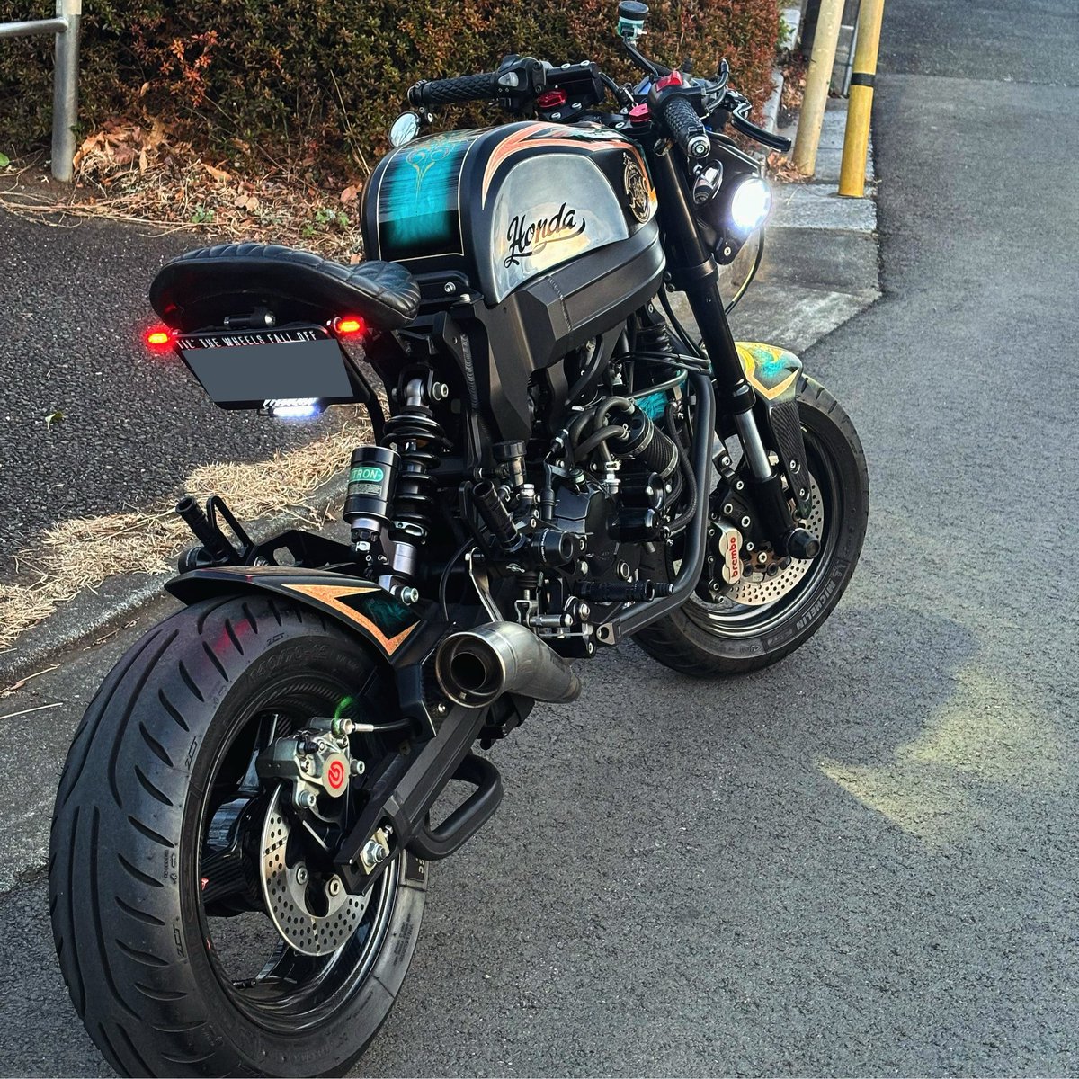evox19881114's tweet photo. #gcraft
#overracing
#gc021
#グロム
#grom
#カフェレーサー
#ワンオフ https://t.co/QVHJ4pB1j6