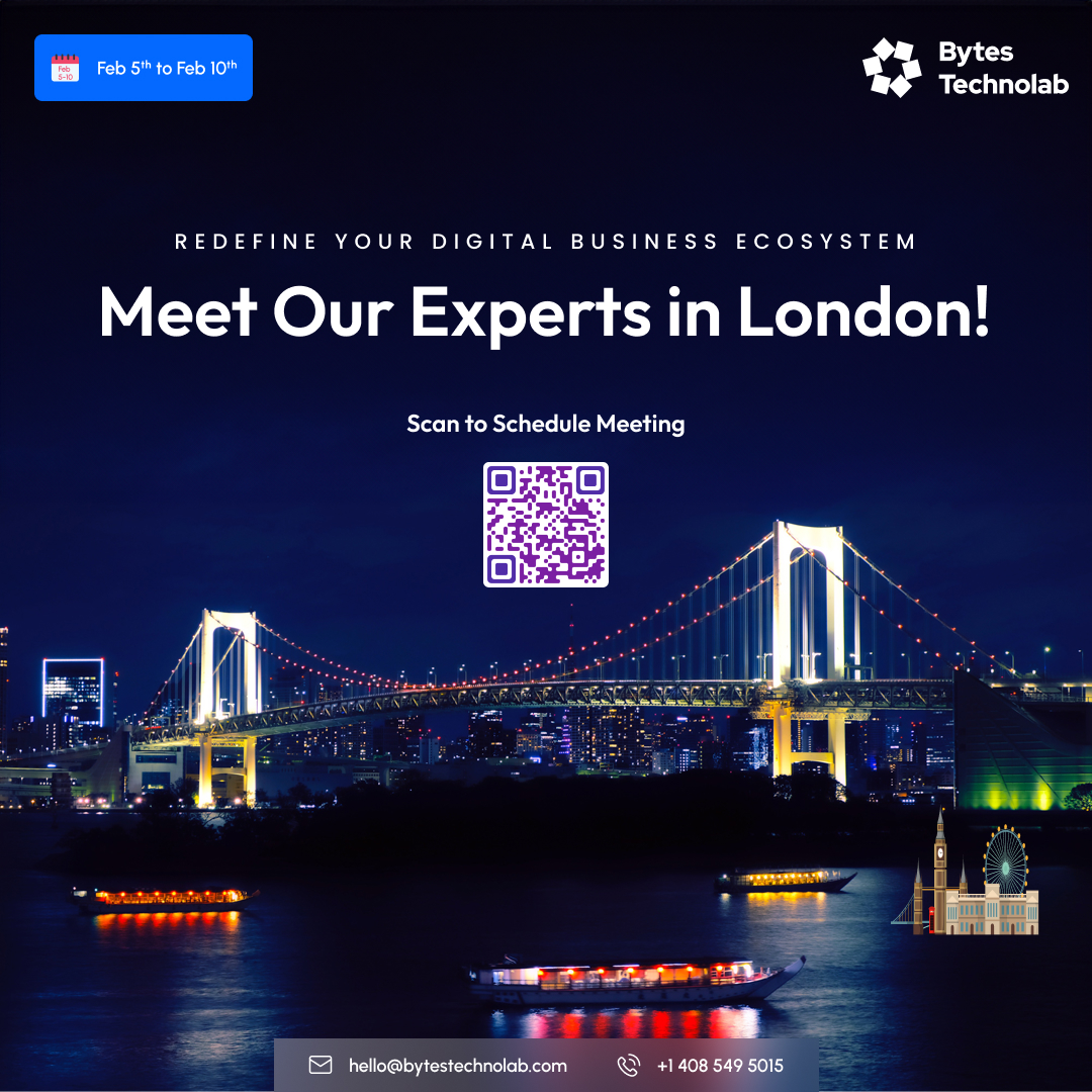 BTechnolab's tweet image. 📩 Interested in scheduling a meeting? Scan the QR Code or Click here - calendly.com/bhaveshsurani

For more details, drop us a message or email us at hello@bytestechnolab.com

#BytesTechnolab #DigitalTransformation #RetailTechnology #LondonMeetup #Innovation #BusinessGrowth