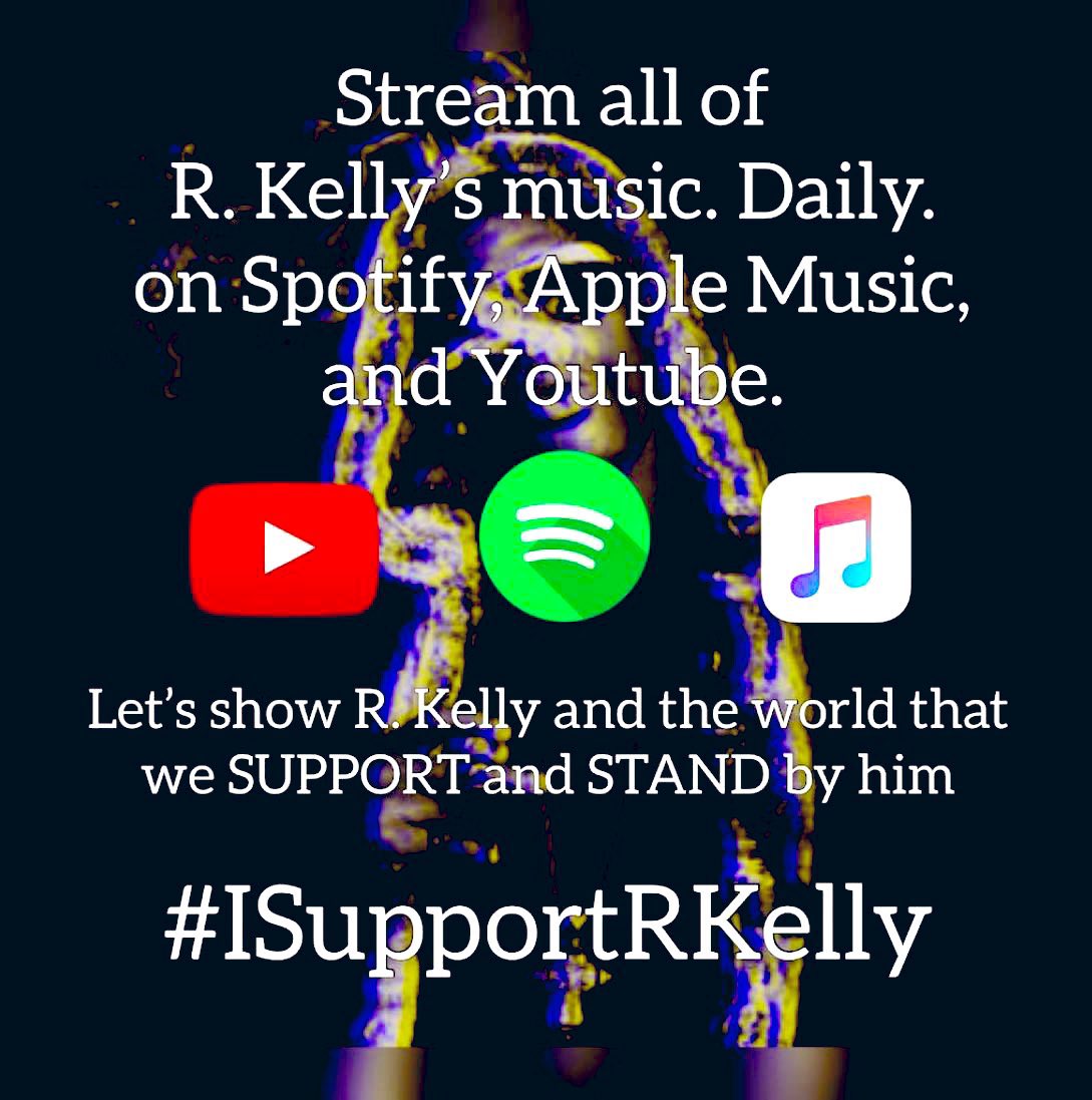 iArianaKellz's tweet photo. R. KELLY MUSIC 4EVER!π€΄πΎβ€οΈπ€
CANβT MUTE THE KING! π
#FreeRKelly ππ€΄πΎ #RKelly π#PlayRKelly #TurnRKellyUp #iStandWithRKelly #SupportRKelly #FuckHaters ππ https://t.co/z7GbMaxW1i