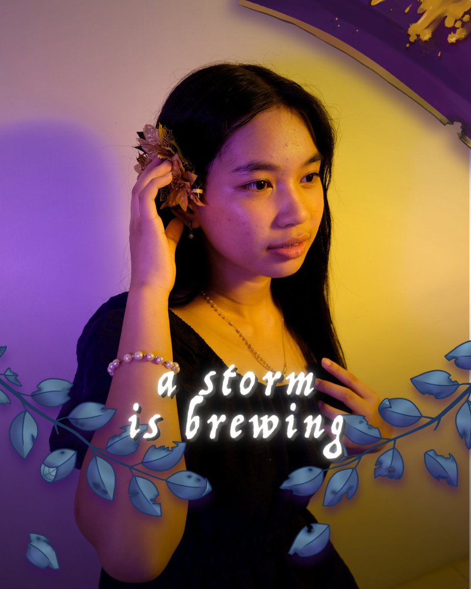 ctrl_saii's tweet photo. When lightning strikes, the dance between life and death will begin. ⚡️

I am Sai Catral, Goddess of the Externals Subcomittee, inviting all mortals to Petrichor 2024: Zeus’ annual festival, a mythical celebration to be held from January 25 to 27. https://t.co/1OffZ8EJlF