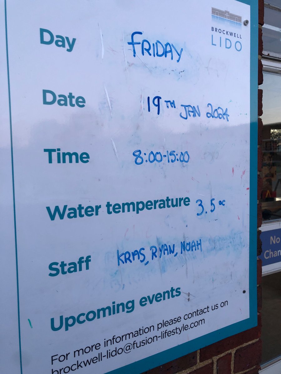 Tough but oh so beautiful start to the day at <a href="/Brockwell_Lido/">Brockwell Lido</a>