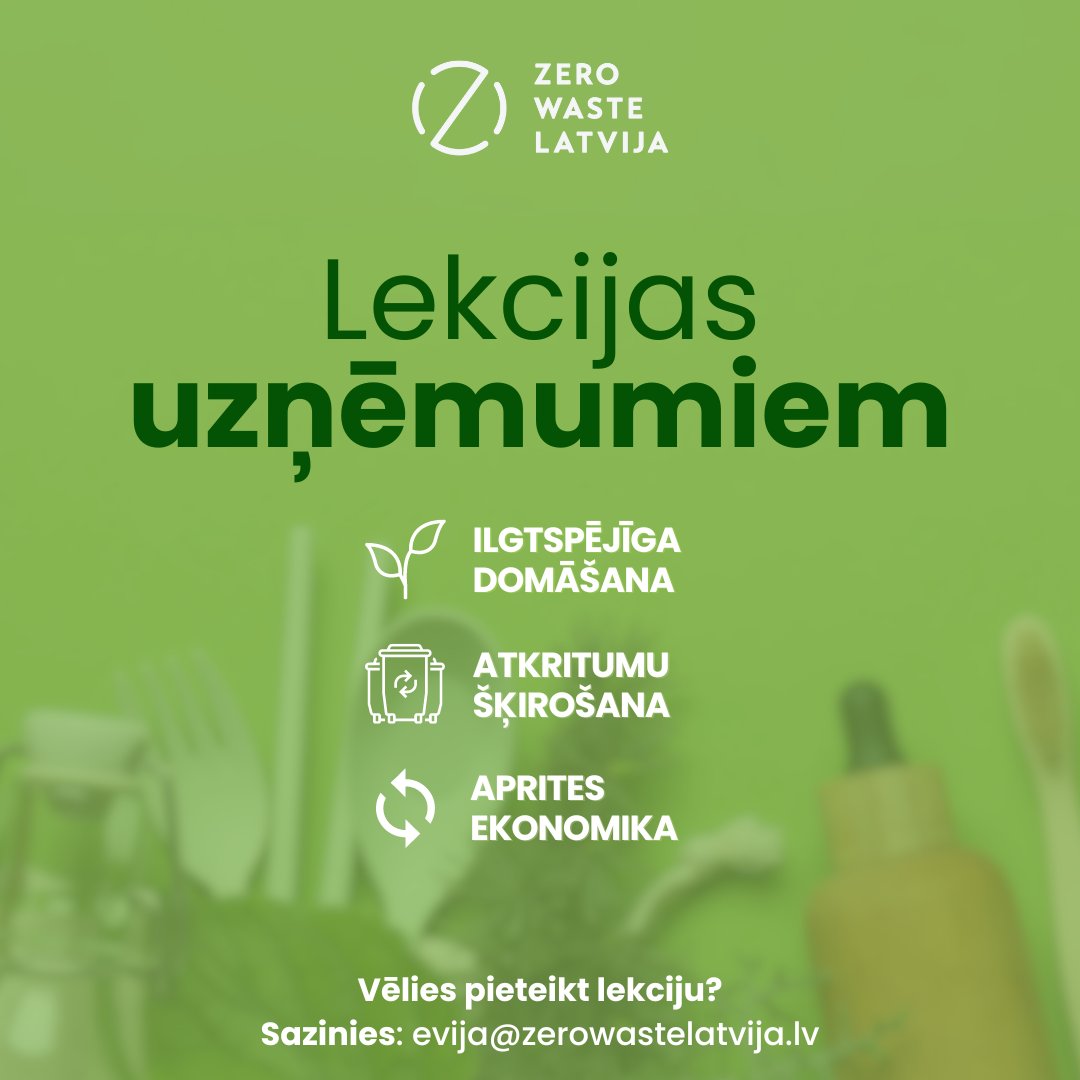 Zero Waste Latvija tweet media