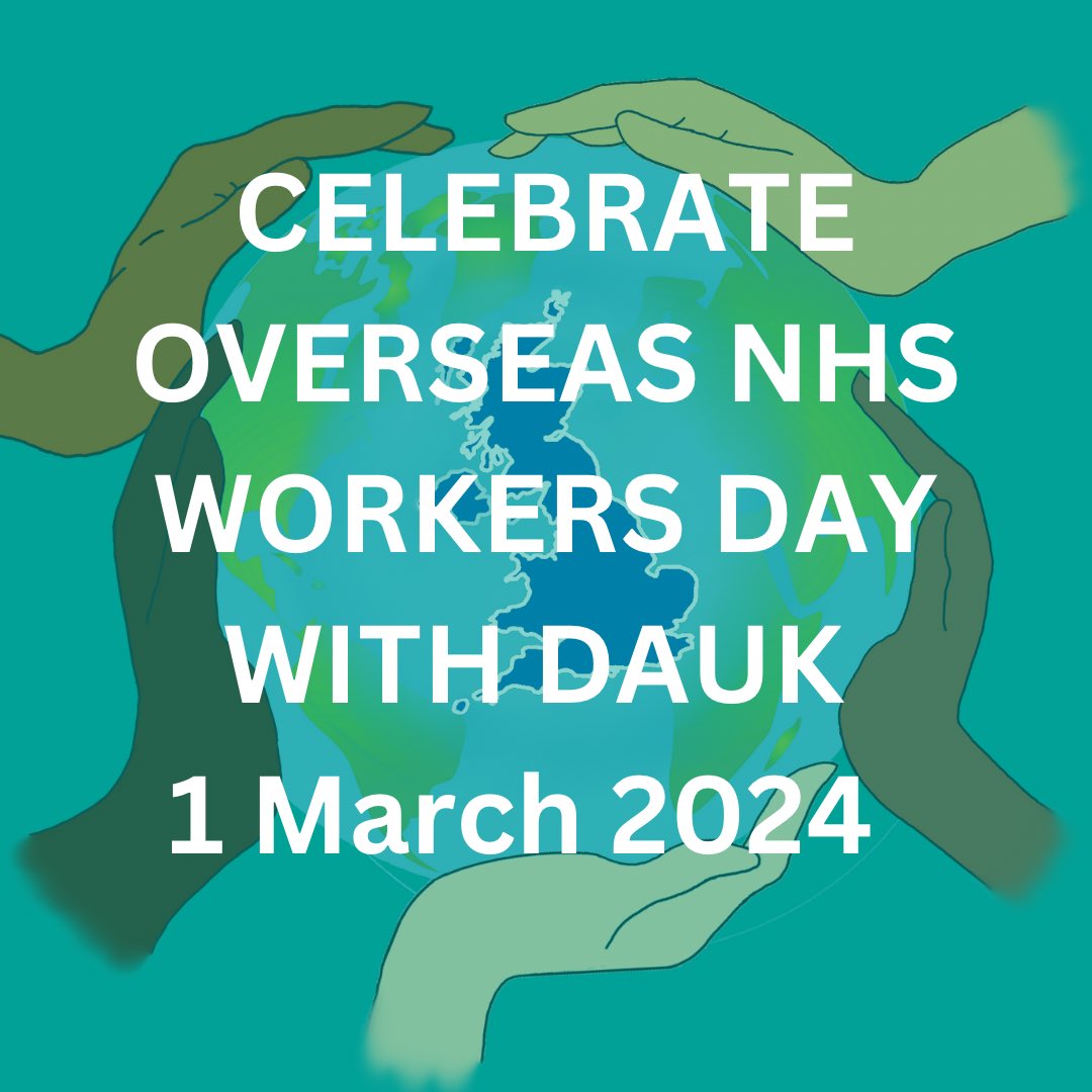 ๐๐#OverseasNHSWorkersDay๐๐๐บ๐ฆ (@workersnhs) on Twitter photo #OverseasNHSWorkersDay
๐Follow us โก๏ธ<a href="/TheDA_UK/">Doctorsโ Association UK</a> <a href="/DAUK_GP/">DAUK GP Committee</a>
๐and on Instagram โก๏ธinstagram.com/thedoctorsassoโฆ
๐Become a memberโก๏ธ dauk.org/membership/ #OverseasNHSWorkersDay
๐Follow us โก๏ธ<a href="/TheDA_UK/">Doctorsโ Association UK</a> <a href="/DAUK_GP/">DAUK GP Committee</a>
๐and on Instagram โก๏ธinstagram.com/thedoctorsassoโฆ
๐Become a memberโก๏ธ dauk.org/membership/