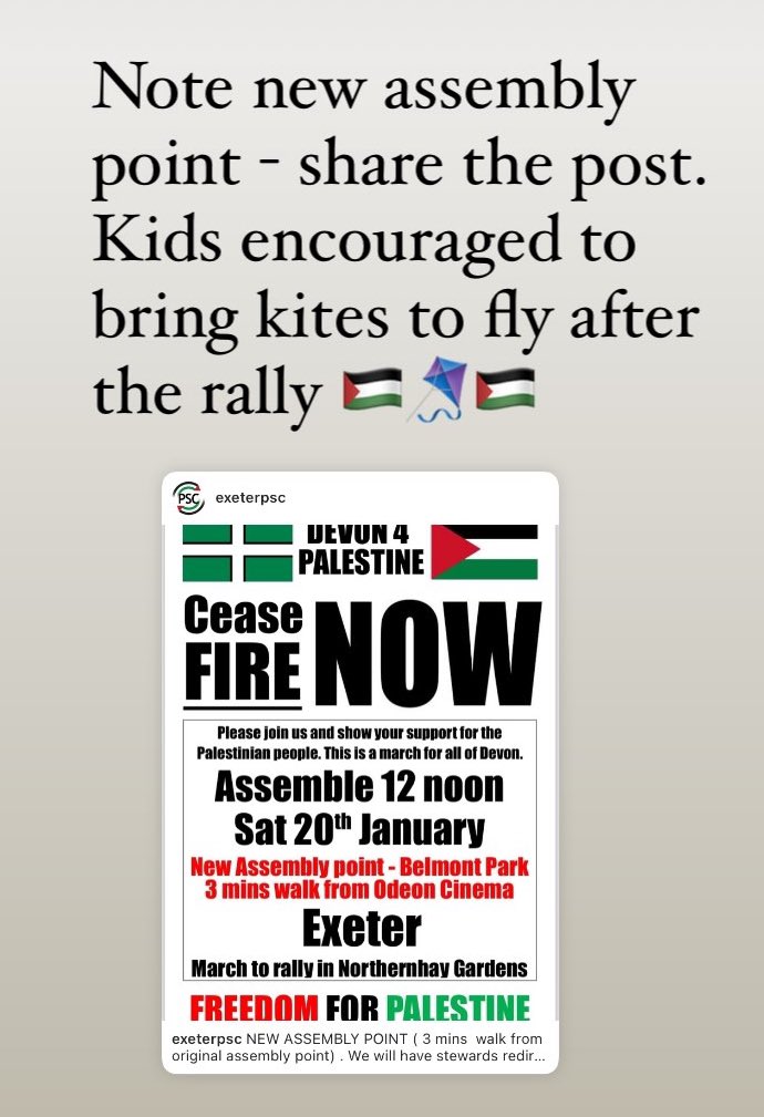 ExeterPsc's tweet photo. @BenPBradshaw  Tmw Exeter will hold a huge  March calling for Ceasefire Now. Please listen to your constituents who’ve been urging you to call for a ceasefire like ECC have done.  23,000 dead 70% women &amp; kids in 100 days, how many more?  @BBCSpotlight @DevonLiveNews @PSCupdates https://t.co/kMaVRmPuVZ