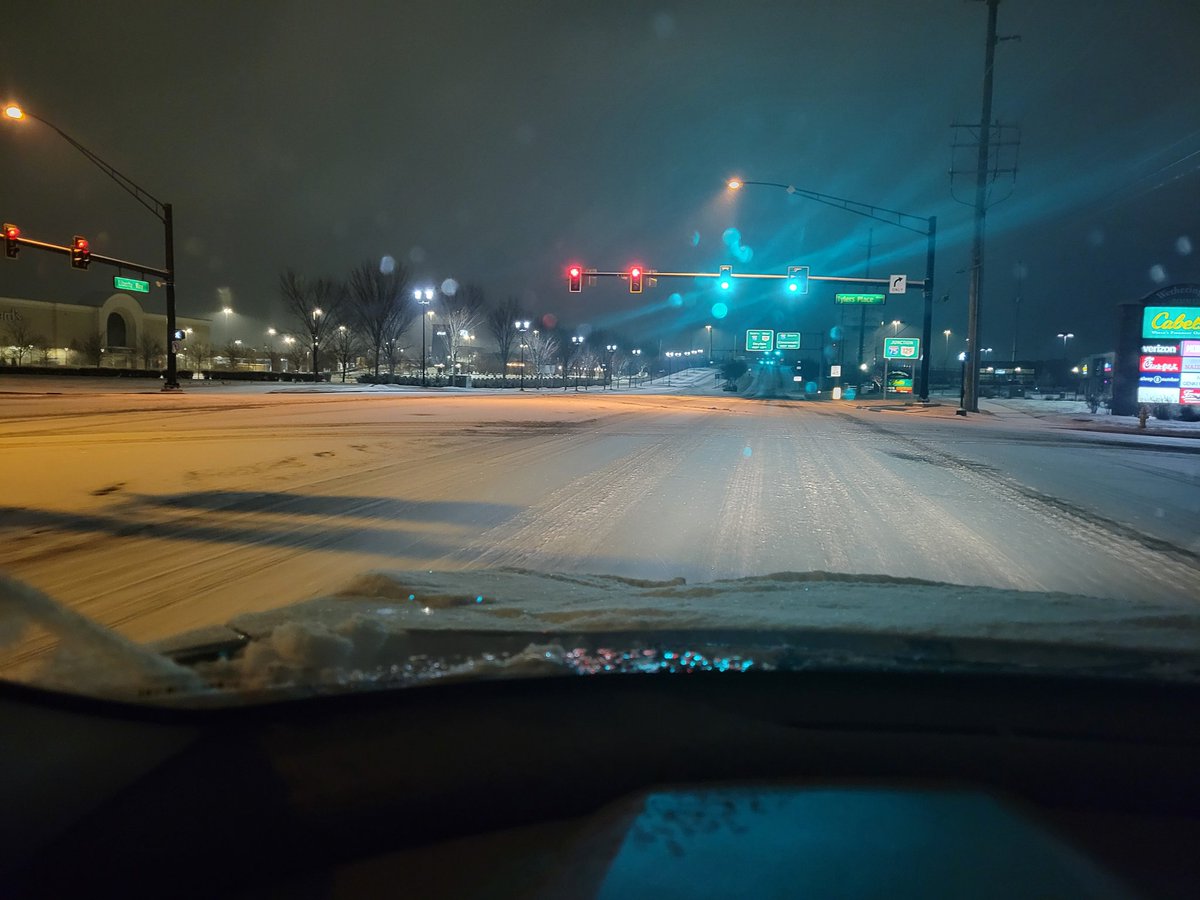 Not looking great...Liberty  "snow" Way