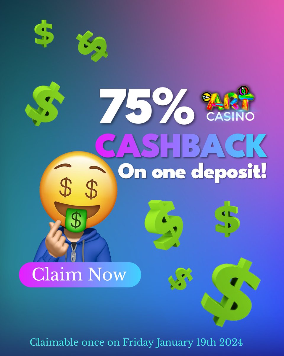Ready to turn up the heat this weekend? 🔥 Don’t miss out on our Friday Flameout! 🎉 Enjoy a blazing 75% Cashback Deposit Bonus and elevate your gaming adventure to a whole new level! 🚀 #FridayFlameout #CashbackBonus #GamingAdventure #WeekendVibes #GamingDeals #PlayWithFire
