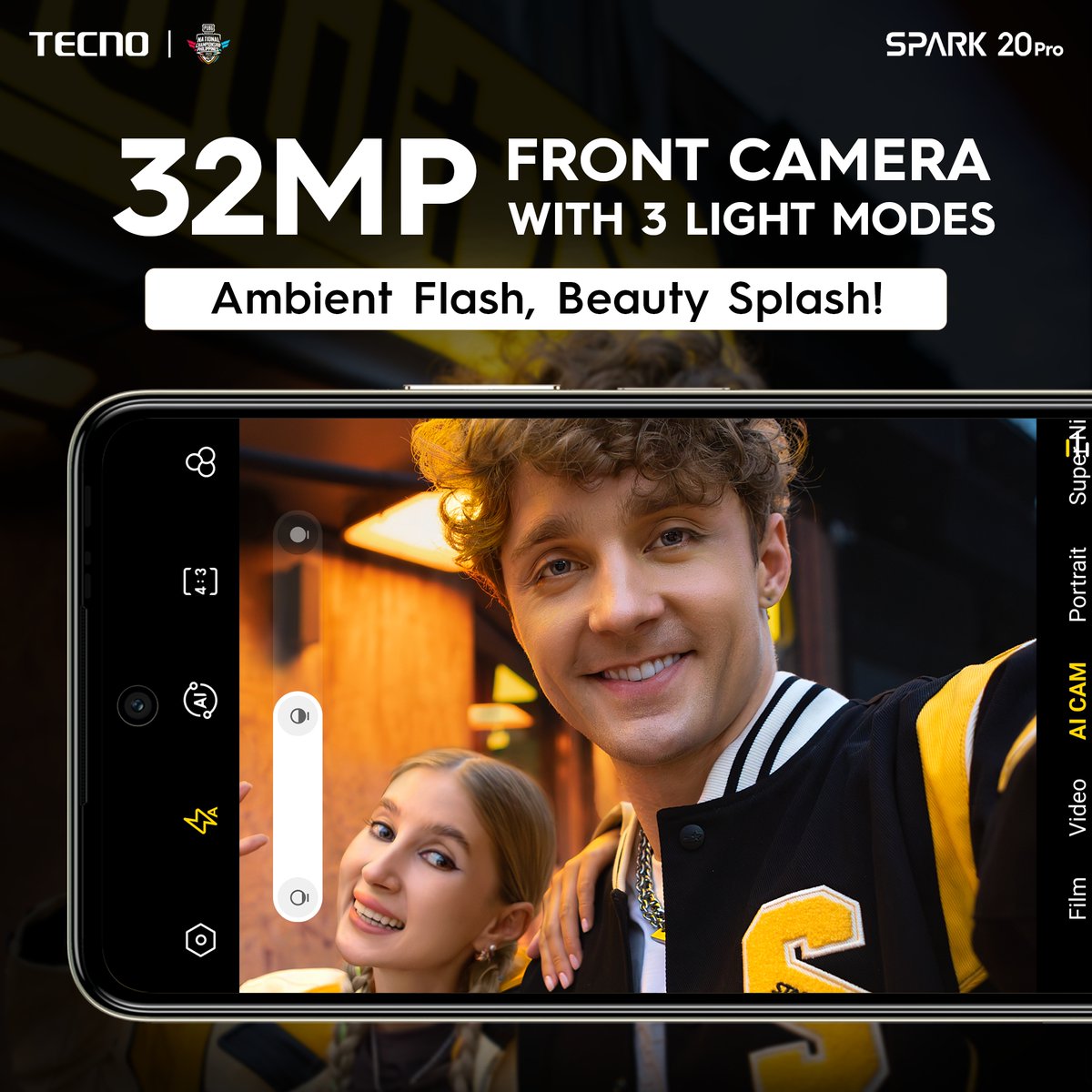 Tecnomobileph's tweet photo. Tired of dark or overexposed selfies? Effortlessly switch between 3 light modes of #SPARK20Pro's #32MP Front Camera to flaunt your best self with ease.
Buy yours now!
#TECNOxPUBGM #TECNOSPARK20Series #BeTheGameChanger #TECNOPhilippines https://t.co/kzj6drvjd8