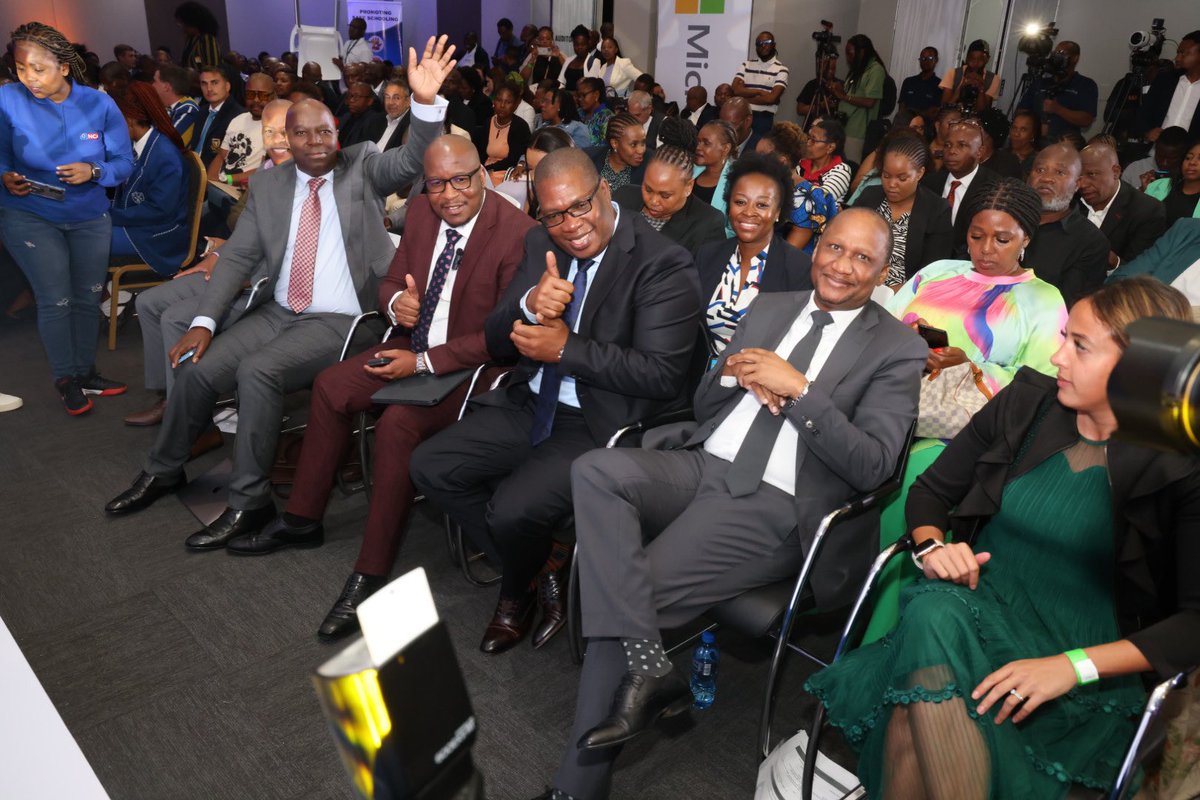 EducationGP1's tweet photo. 🔴 [HAPPENING NOW]: Premier @Lesufi and @EducationGP1 MEC @matomekopano are hosting the 2023 Gauteng Matric Results Announcement at @MicrosoftSA 

Stream live on:

YouTube: https://t.co/EzxtCrgdQD

Facebook: https://t.co/rFU5248sFN

#GPMatricResults https://t.co/jzWkjGQxi2