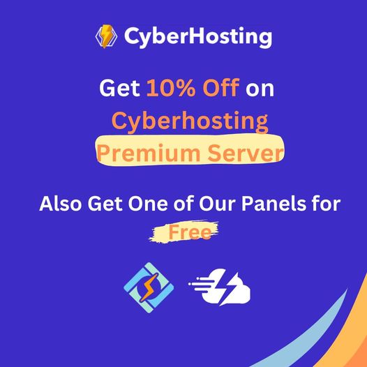 CyberHosting_'s tweet photo. 🌟 Exclusive Offer! Get a 10% discount on CyberHosting PLUS to enjoy two free panels

Buy our CyberHosting premium server and Get Free panels depending on your choice CyberPanel or CloudPages🚀💻
👇
https://t.co/5jr0k0usJo

#VPSHosting #VPSServer #hosting  #managedhosting https://t.co/t0nWTXD4CE