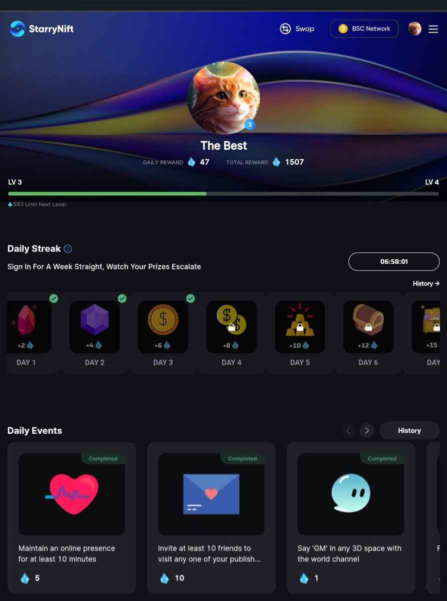 Th3_Bestt's tweet photo. Dive into the StarrNift Metaverse Game Airdrop! 🌌🎮 Secure your spot for exclusive tokens, power-ups, and a gaming experience like never before. Join the airdrop now and level up in the StarrNift universe! 🪐🚁
Join here: https://t.co/wwfug7ARiP
#StarrNift #MetaverseGaming https://t.co/a7OPyxWmZA