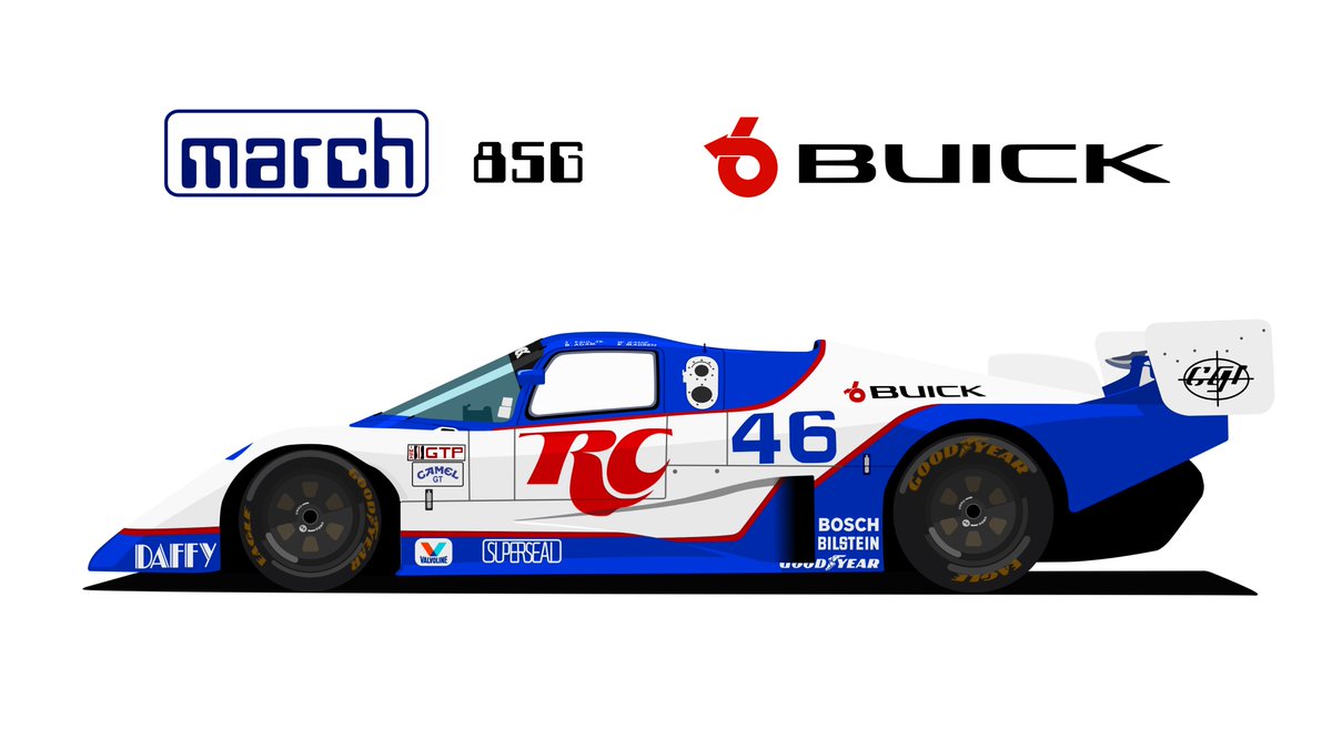 Vector illustration practise. March Buick 85G GTP.
One of the most striking GTP cars of the 80's. <a href="/IMSA/">IMSA</a> <a href="/Buick/">Buick</a> <a href="/inkscape/">Inkscape</a> #MarchEngineering #vectorart #vector <a href="/RCCola/">RC Cola</a>