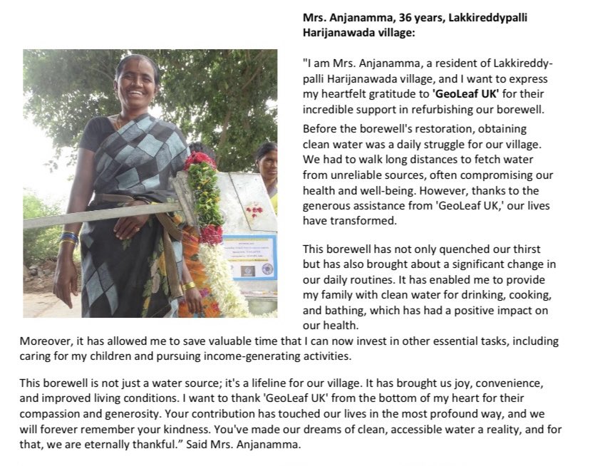 KevinHa99848313's tweet photo. #GeoLeaf

Want to say it again-@GeoLeafToken  is pushing our initiative of helping alleviate the global water crisis by using charitable contributions to refurbish/drill wells to get clean water to those in need

I’m not to sure who said this or where I read it but it is extremely relevant:
       All good thoughts, intentions, ideas are merely just that. Until you put them into action

At @GeoLeafToken we are doing just that-putting into action things that will forever change communities/peoples lives for the better

For no other reason the above will draw more people to our project 

Believing in something 
Having faith in doing the right thing

Participate and your life will be better for it

#GeoLeaf #GetInvolved #CleanWater #HelpingOthers