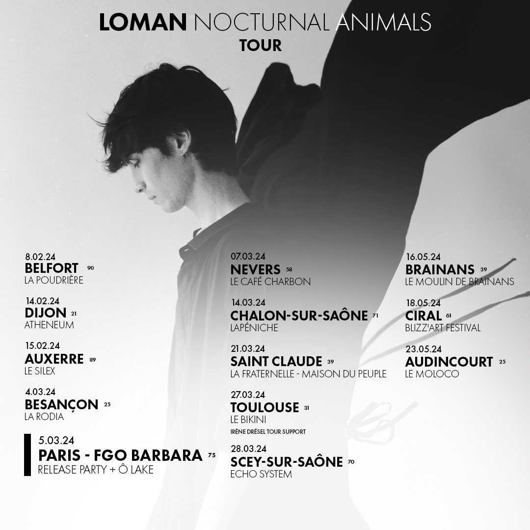 🔴 Tournée 

Dites-moi dans quelle ville on se voit/vous voudriez que je vienne ⬇️