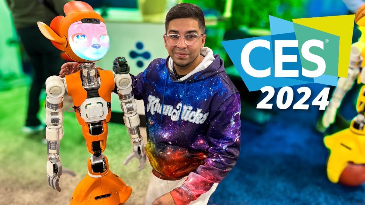 🤖 The Mirokaï were Khanflicks' favorite robots during the #CES2024 — 👀 Check the video of the Youtuber and tech reviewer !
→ youtu.be/zYujyQ9OIY4?si…

#robotics #robots #CES #CES24 #innovation