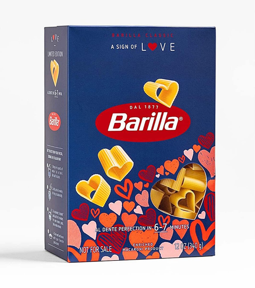 creapills's tweet photo. Pour la Saint-Valentin, Barilla lance des pâtes en forme de cœur. Des pâtes et de l’amour ❤️

Plus d’infos : https://t.co/0bB9jo6fOF https://t.co/H80IftDvr7