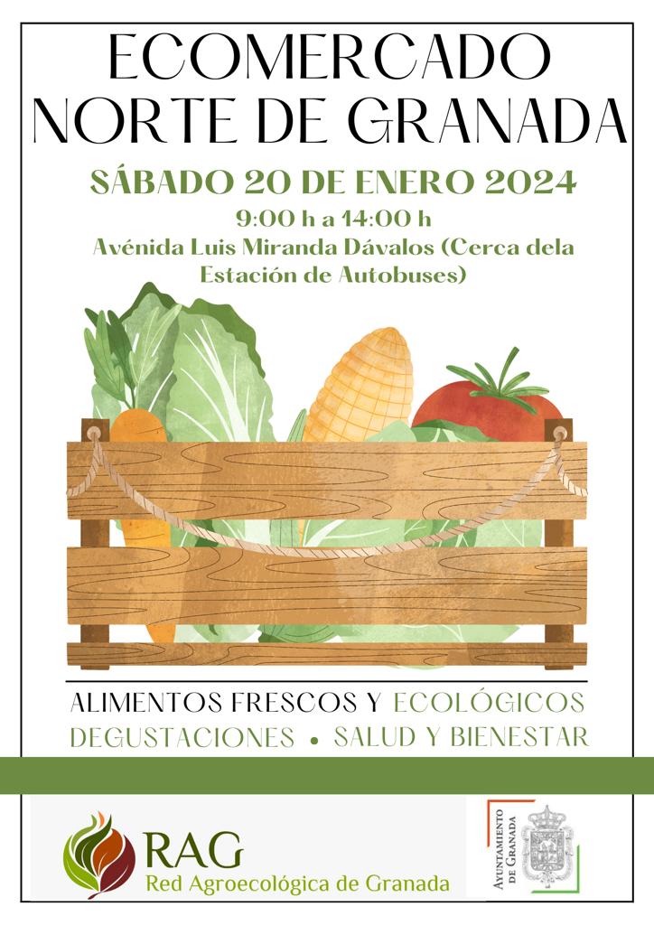 Recuerda, mañana Ecomercado Norte. Av. Luis MIranda Dávalos, cerca estación de autobuses. de 9,30 a 2.