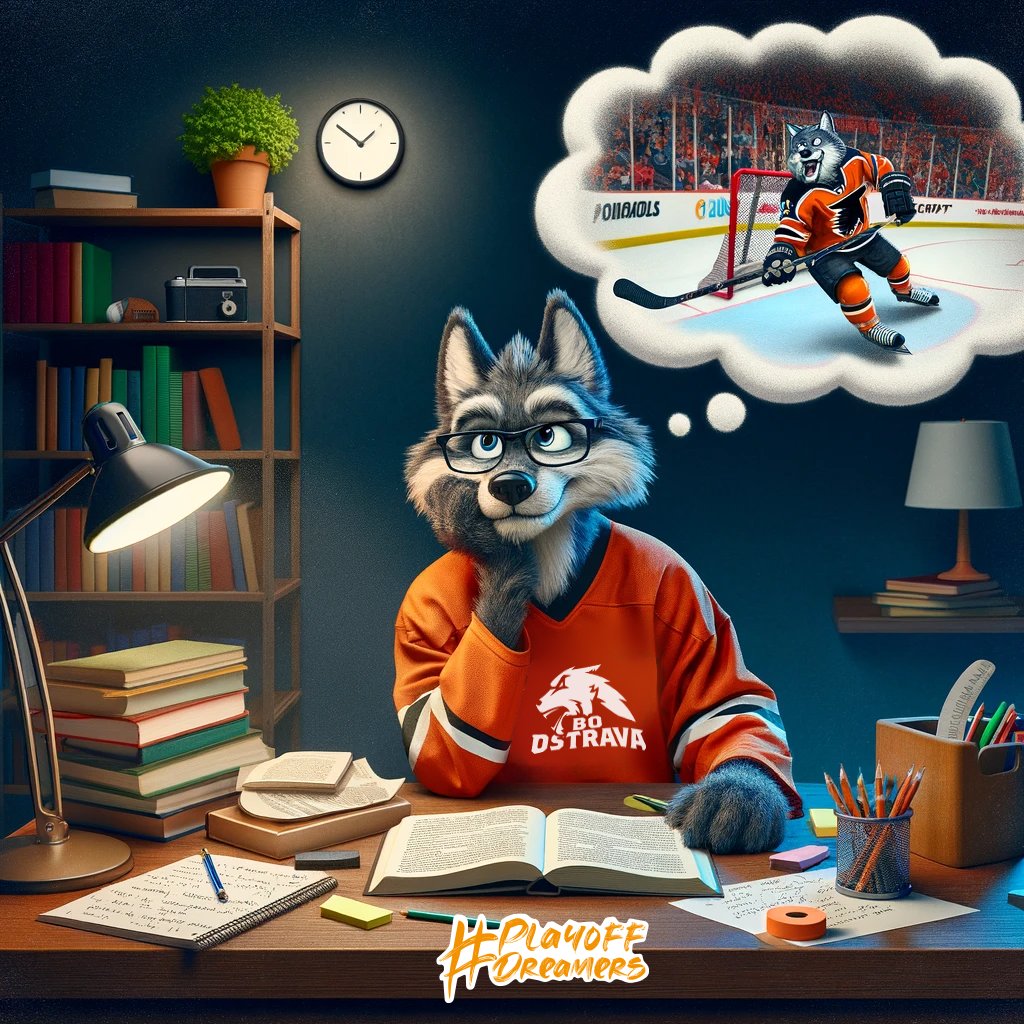 Zbývá nám jen pár zkoušek do cíle a my už sníme jenom o dalším zápase. ⚔️🫵 #PlayOffDreamers